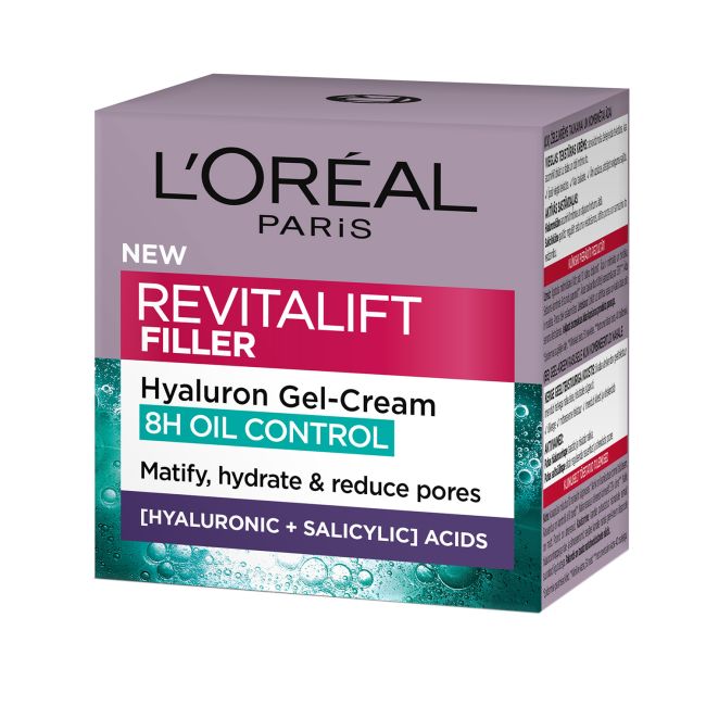 L'OREAL REVITALIFT FILLER drėkinamoji želė - kremas, 50 ml
