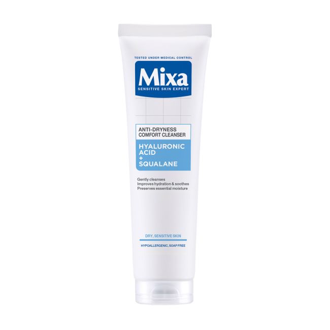 MIXA ANTI-DRYNESS veido valiklis, 150 ml