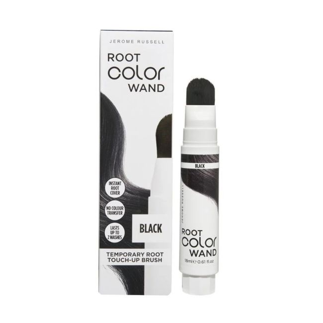 JEROME RUSSELL BLACK plaukų šaknų dažai su šepetėliu, 18 ml