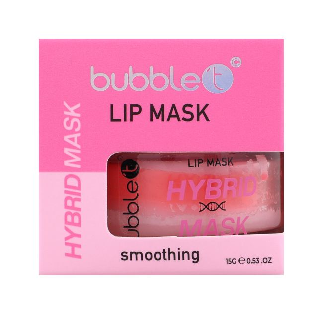 BUBBLE'T VITAMIN E & ROSE lūpų kaukė, 15 g
