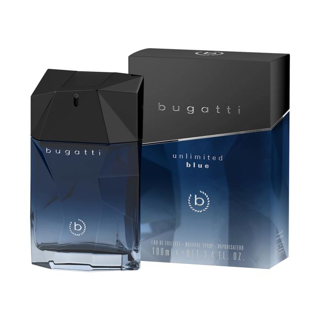 BUGATTI UNLIMITED BLUE tualetinis vanduo, 100 ml