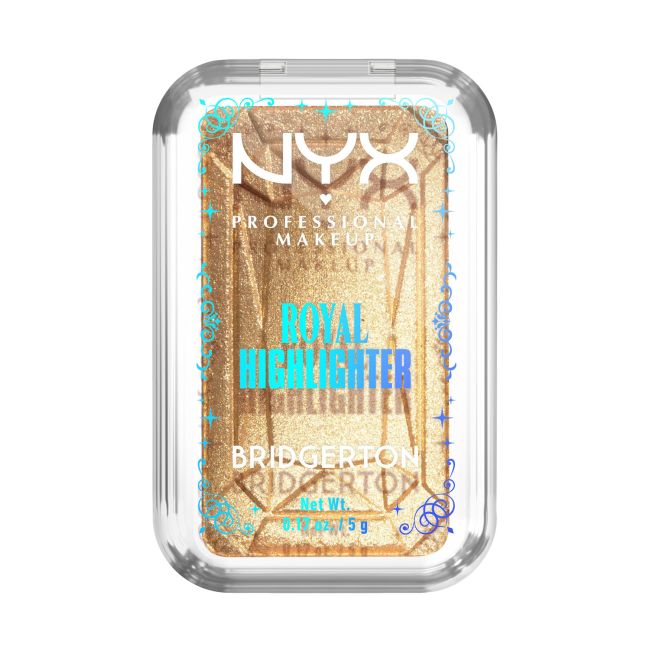 NYX PROFESSIONAL MAKEUP BRIDGERTON ROYAL HIGHLIGHTER švytėjimo suteikianti pudra, 5 g