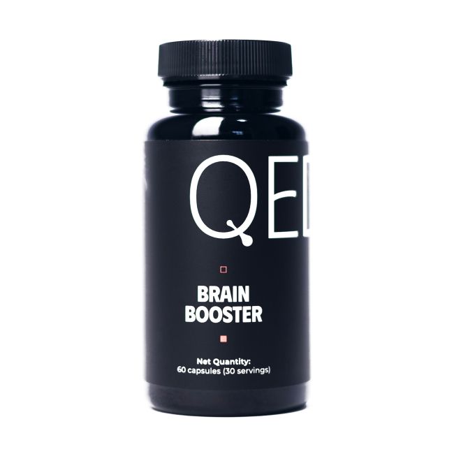 QED BRAIN BOOSTER maisto papildas, 60 kapsulių