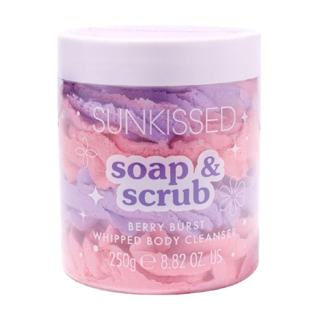 SUNKISSED BERRY BURST WHIPPED kūno valiklis, 200 g