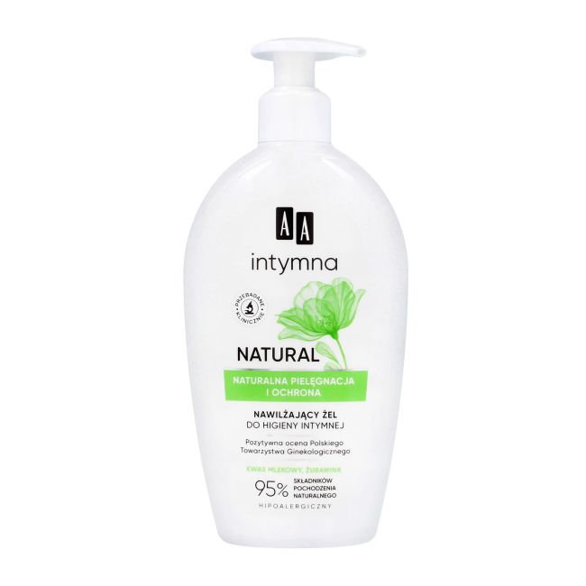 AA INTYMNA NATURAL intymios higienos želė, 300 ml