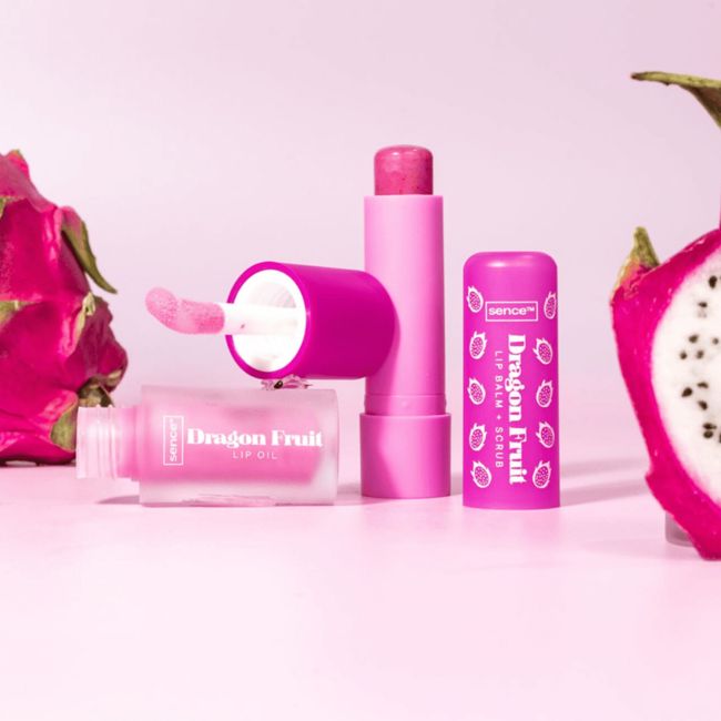 SENCE DRAGON FRUIT lūpų priežiūros priemonių rinkinys