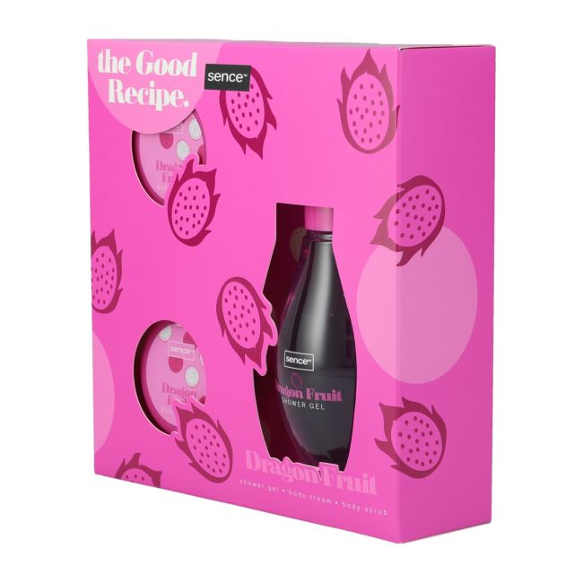 SENCE THE GOOD RECIPE DRAGON FRUIT kūno priežiūros priemonių rinkinys