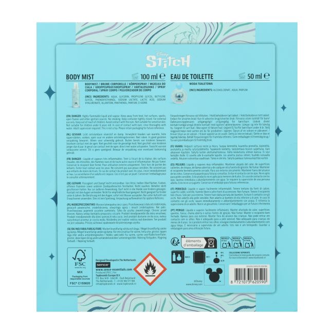 SENCE DISNEY STITCH vaikų rinkinys