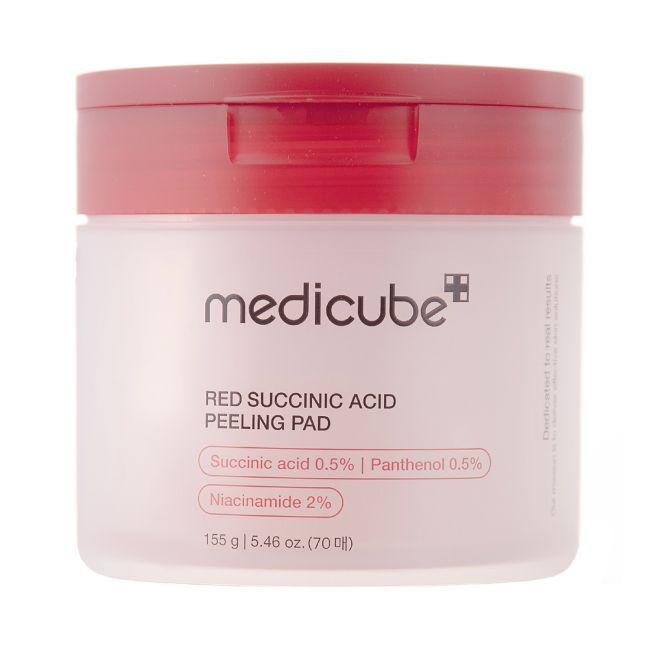 MEDICUBE RED SUCCINIC AND PEELING veido padukai, 155 g