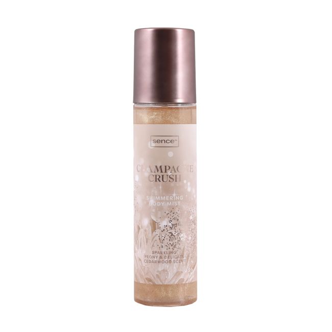 SENCE CHAMPAGNE CRUSH SHIMMERING kūno migla, 200 ml