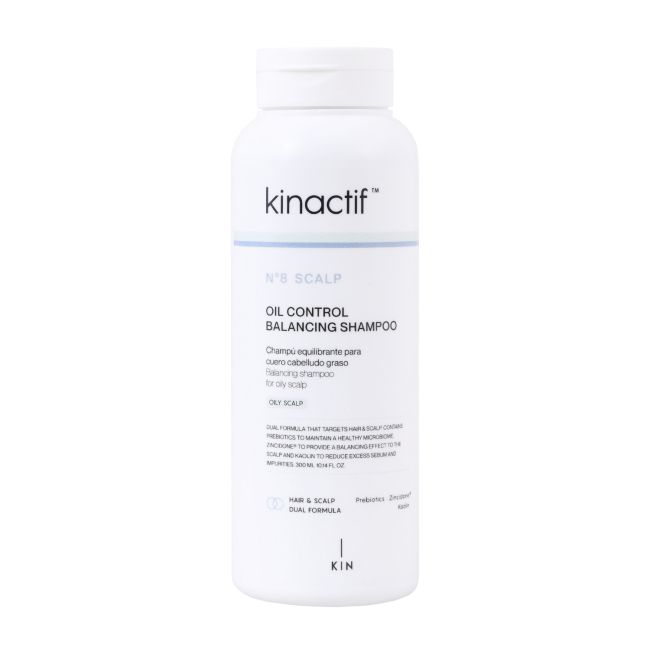 KINACTIF N8 SCALP OIL CONTROL BALANCING plaukų šampūnas, 300 ml