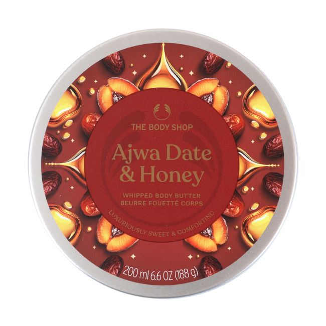 THE BODY SHOP AJWA DATE & HONEY kūno sviestas, 200 ml