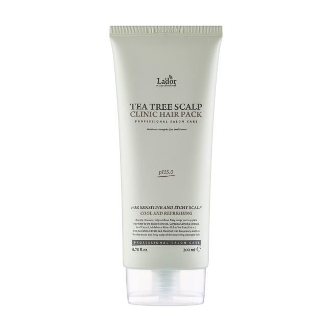 LA'DOR TEA TREE SCALP CLINIC galvos odos ir plaukų priežiūros priemonė, 200 ml