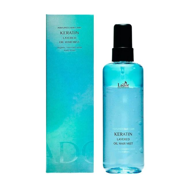 LA'DOR KERATIN LAYERED OIL plaukų purškiklis, 130 ml