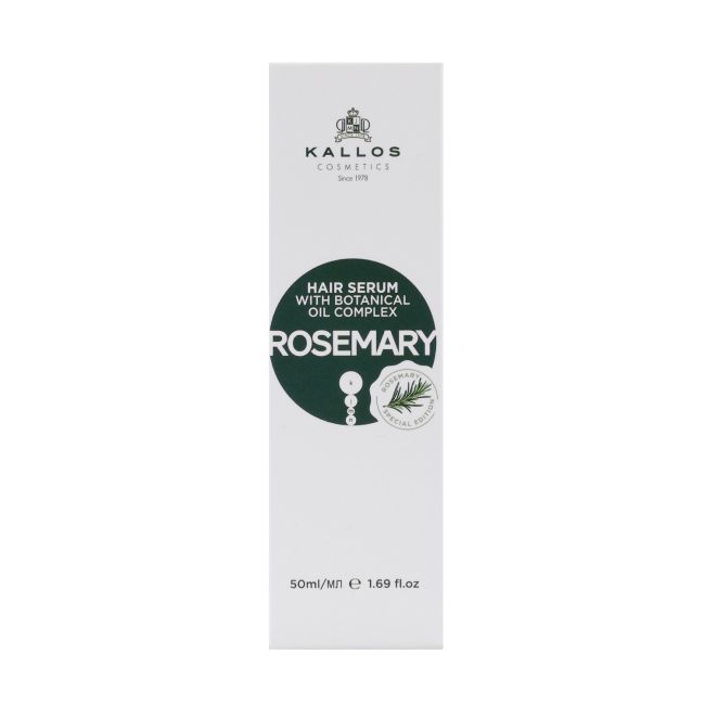 KALLOS ROSEMARY plaukų serumas, 50 ml