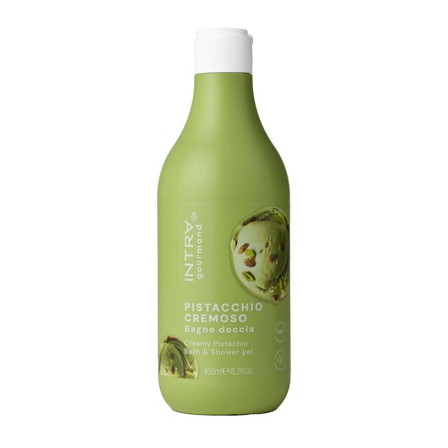 INTRA CREAMY PISTACHIO vonios ir dušo želė, 450 ml