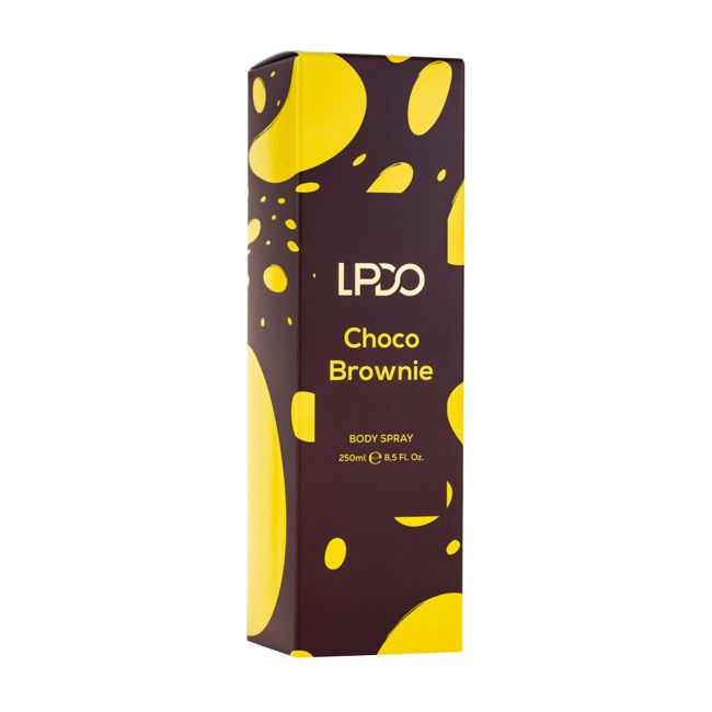 LPDO CHOCO BROWNIE kūno purškiklis, 250 ml