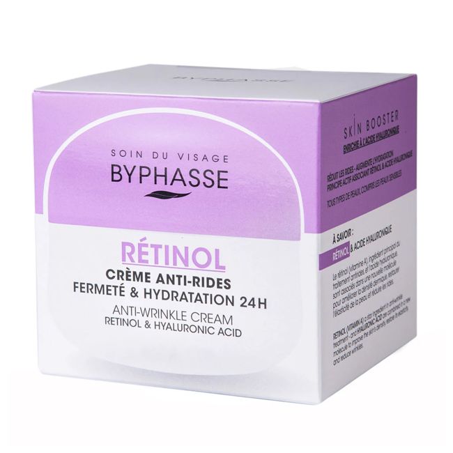 BYPHASSE RETINOL ANTI-WRINKLE veido kremas, 50 ml