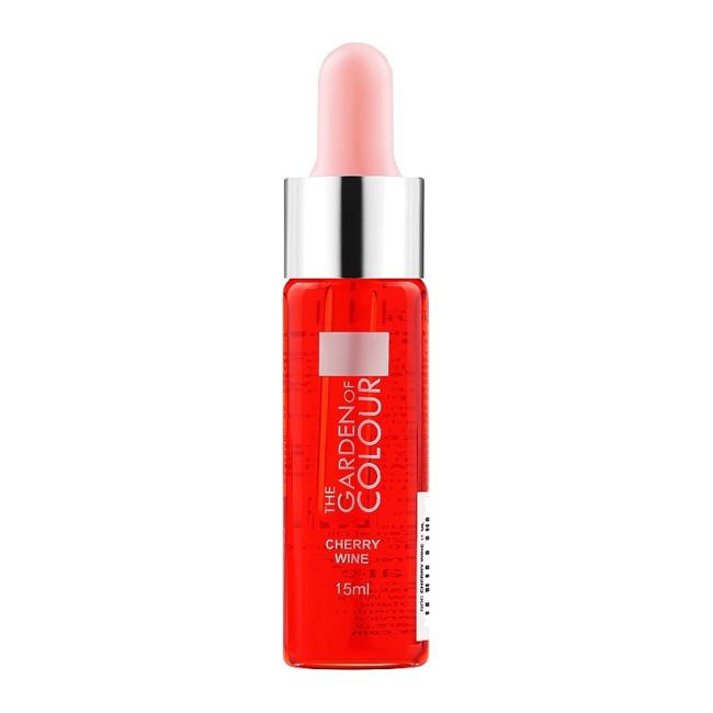 SILCARE THE GARDEN OF COLOUR CHERRY WINE nagų ir odelių aliejus, 15 ml