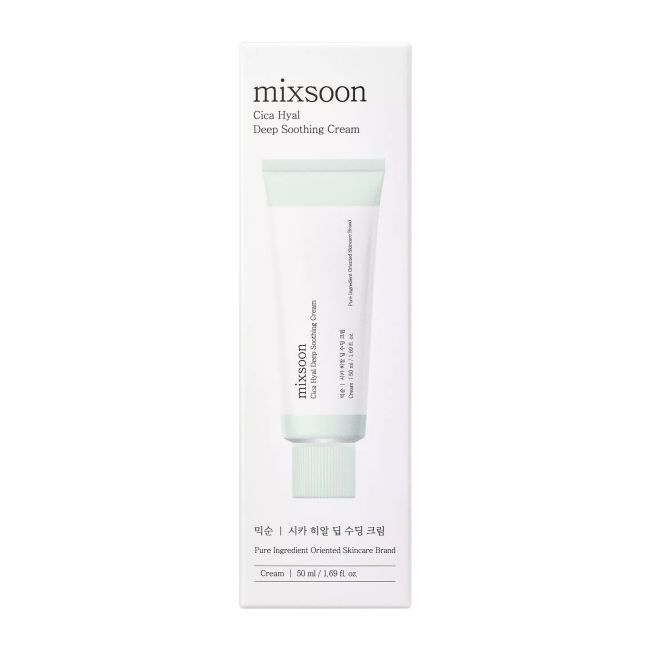 MIXSOON CICA HYAL DEEP SOOTHING veido kremas, 50 ml