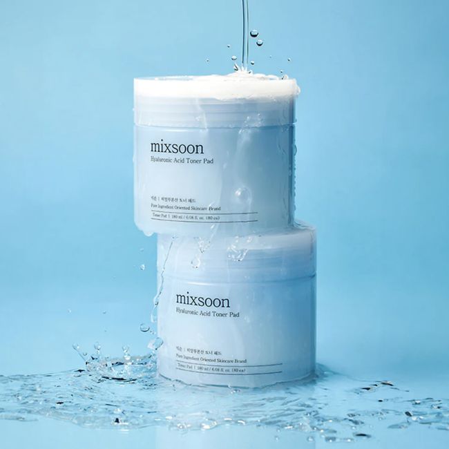 MIXSOON HYALURONIC ACID TONER veido toniko padukai (180 ml/80 vnt.)