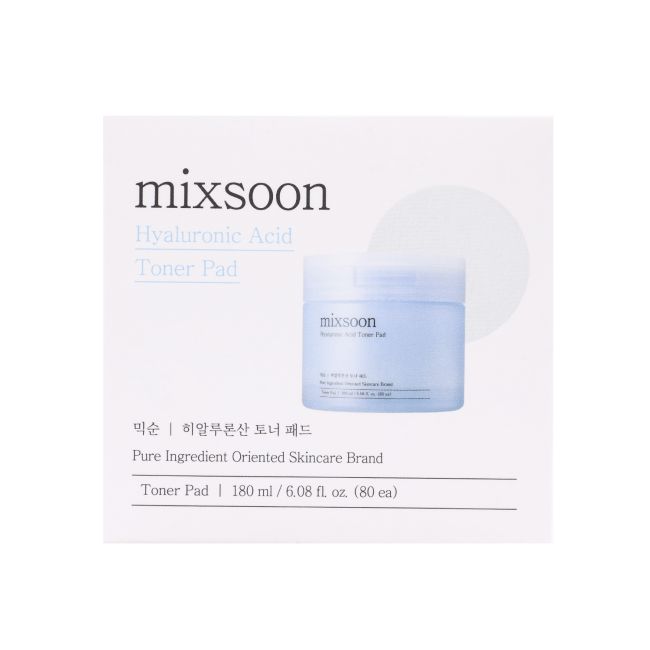 MIXSOON HYALURONIC ACID TONER veido toniko padukai (180 ml/80 vnt.)