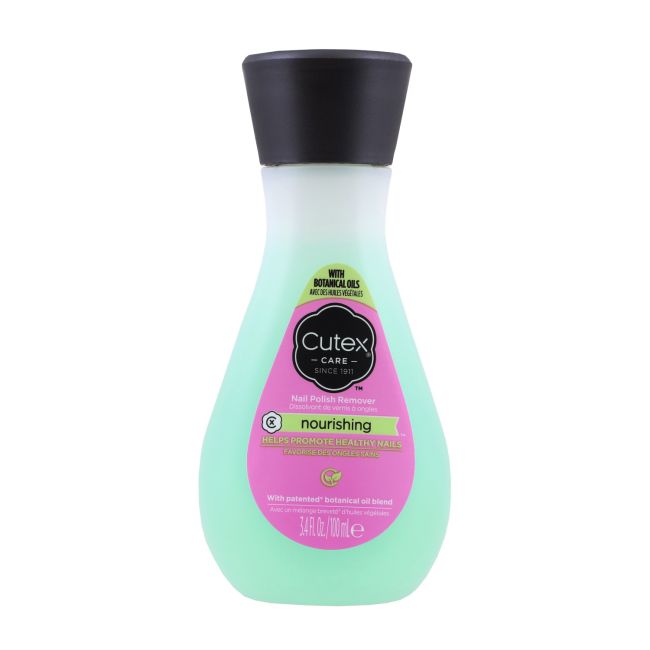 CUTEX NOURISHING nagų lako valiklis, 100 ml