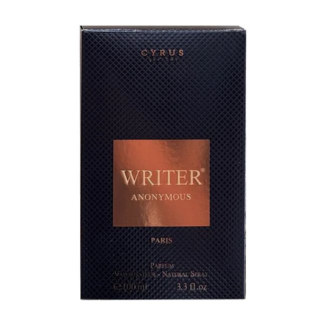 CYRUS PARFUMS WRITER ANONYMOUS parfumuotas vanduo, 100 ml