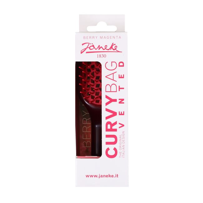 JANEKE CURVY BAG plaukų šepetys