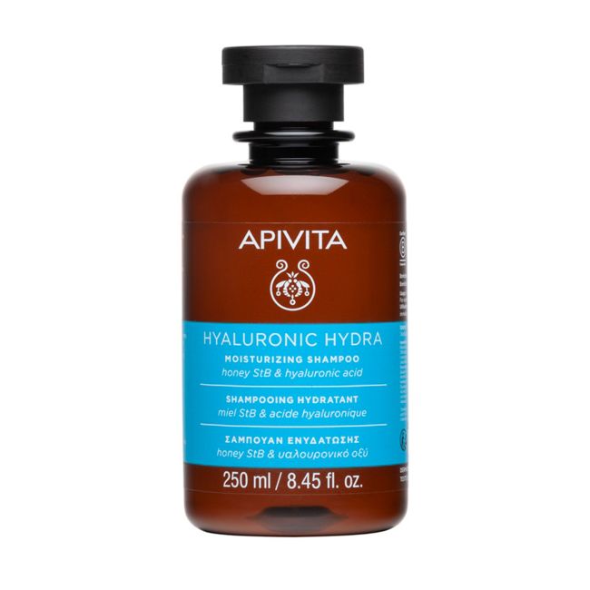 APIVITA HYALURONIC HYDRA drėkinamasis plaukų šampūnas, 250 ml