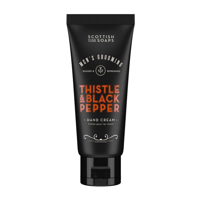 SCOTTISH THISTLE & BLACK PEPPER vyrų rankų kremas, 100 ml