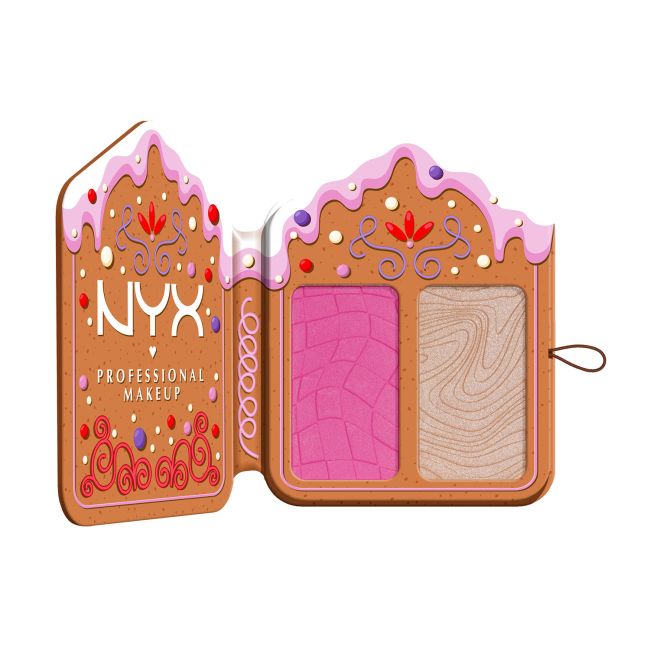 NYX PROFESSIONAL MAKEUP BUTTERMELT veido bruožų modeliavimo paletė, 2 x 5 g