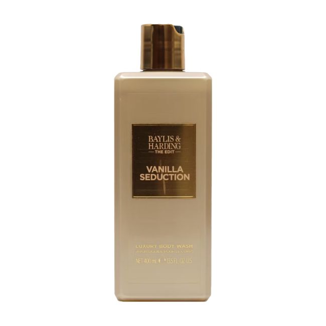 BAYLIS & HARDING THE EDIT VANILLA SEDUCTION kūno prausiklis, 400 ml