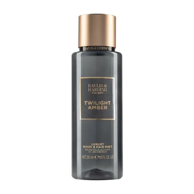 BAYLIS & HARDING THE EDIT TWILIGHT AMBER kūno ir plaukų dulksna, 250 ml