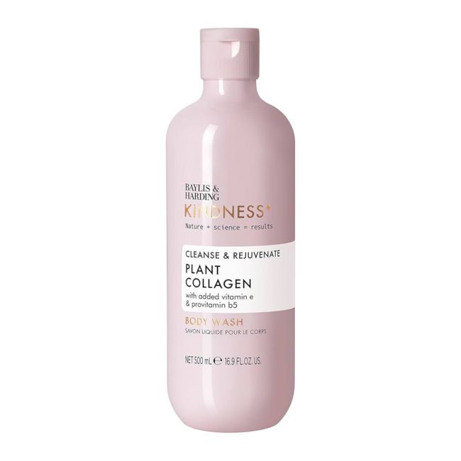 BAYLIS & HARDING KINDNESS+ PLANT COLLAGEN kūno prausiklis, 500 ml