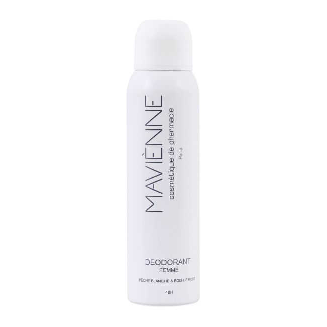 MAVIENNE PECHE BLANCHE & BOIS DE ROSE moterų dezodorantas, 150 ml