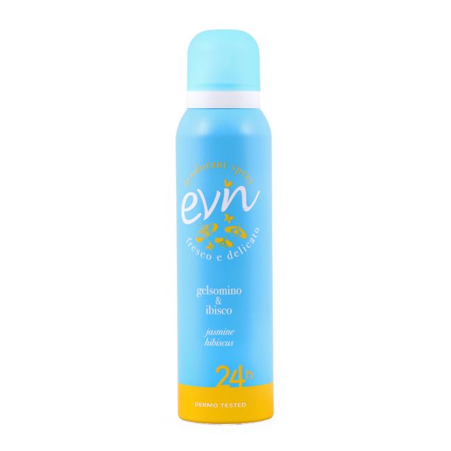 EVIN GELSOMINO & IBISCO purškiamasis dezodorantas, 150 ml