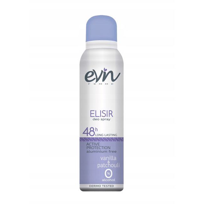 EVIN ELISIR 48H ACTIVE PROTECTION purškiamasis dezodorantas, 150 ml