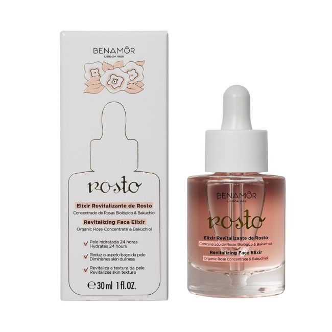 BENAMOR ROSTO REVITALIZING veido eliksyras, 30 ml