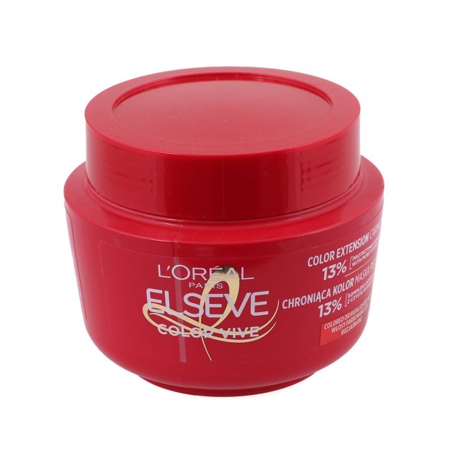L'OREAL ELSEVE COLOR VIVE plaukų kaukė, 300 ml