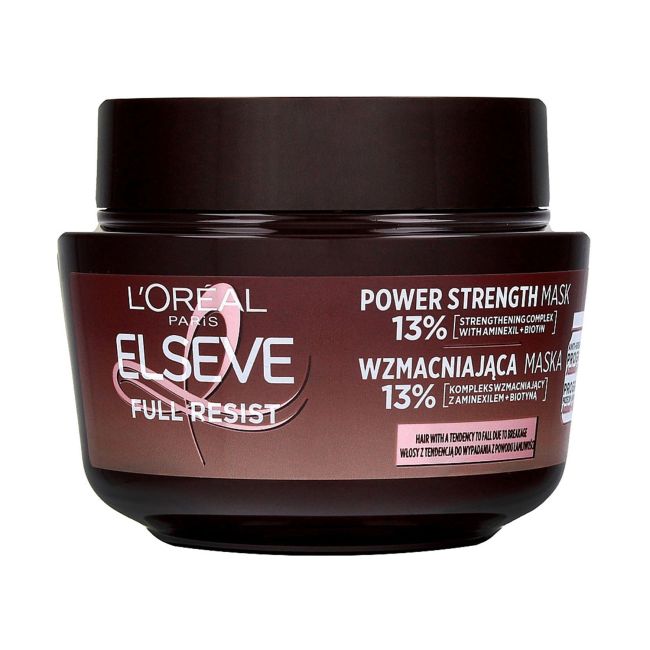 L'OREAL ELSEVE FULL RESIST plaukų kaukė, 300 ml