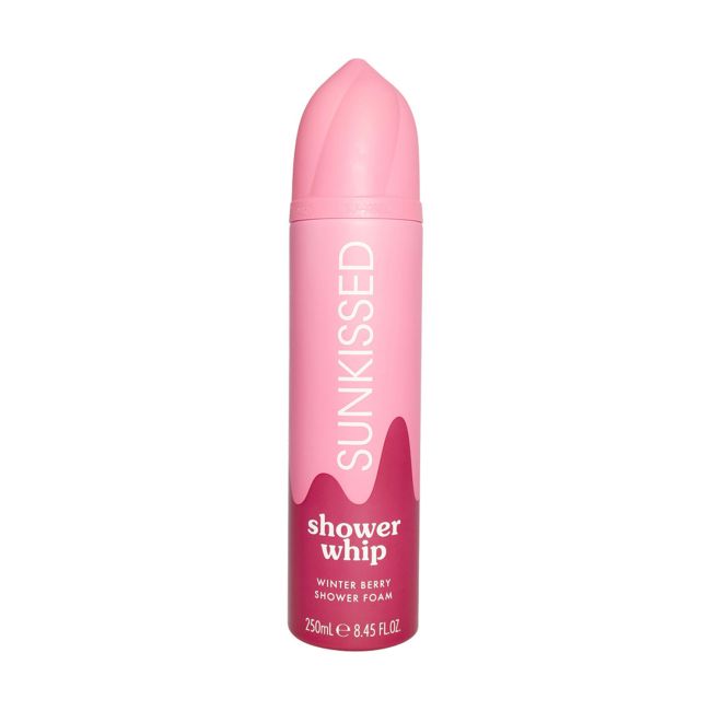 SUNKISSED SHOWER WHIP WINTER BERRY dušo putos, 250 ml