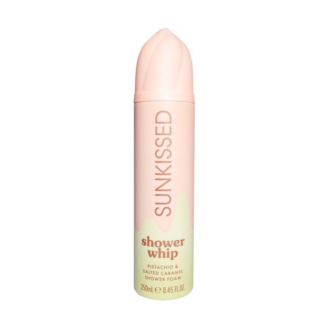SUNKISSED SHOWER WHIP PISTACHIO & SALTED CARAMEL dušo putos, 250 ml