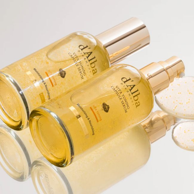D'ALBA VITA TONING CAPSULE veido serumas, 100 ml