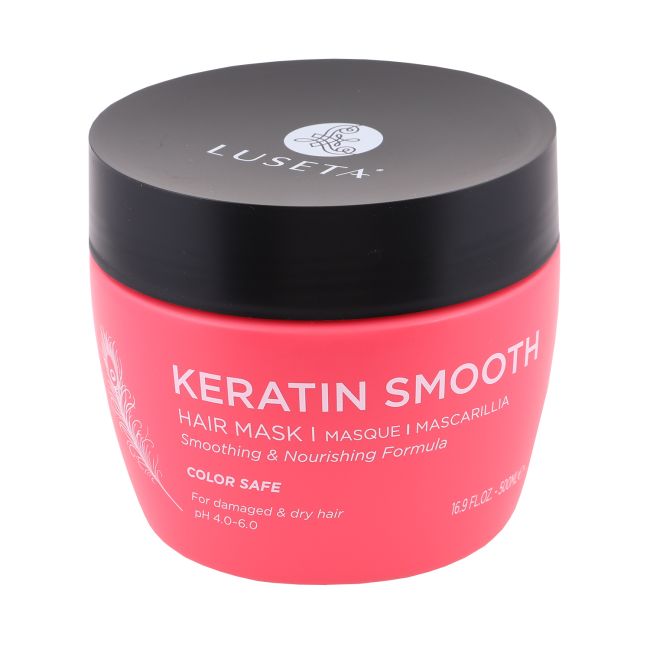 LUSETA KERATIN plaukų kaukė, 500 ml