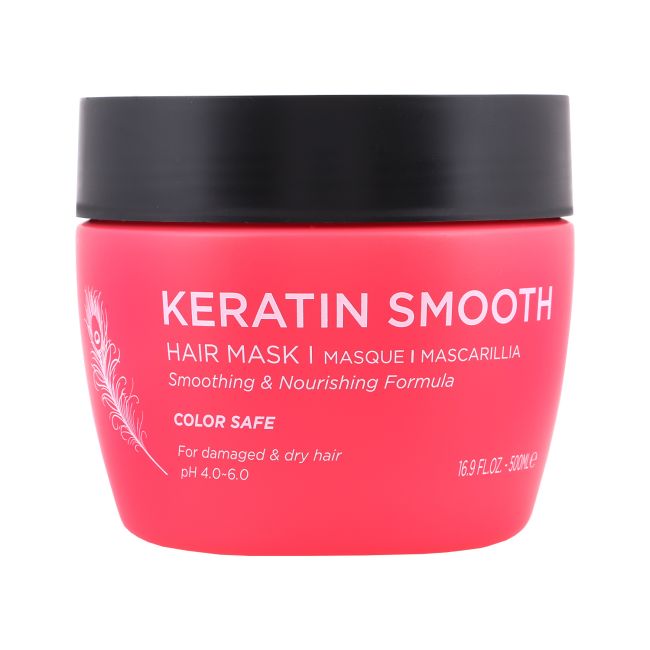 LUSETA KERATIN plaukų kaukė, 500 ml