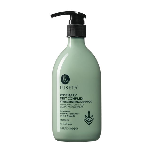 LUSETA ROSEMARY MINT COMPLEX STRENGTHENING plaukų šampūnas, 500 ml