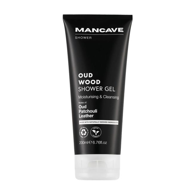 MAN CAVE OUD WOOD dušo želė, 200 ml