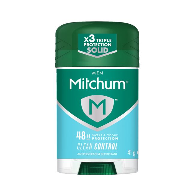 MITCHUM MEN CLEAN CONTROL 48H pieštukinis antiperspirantas dezodorantas, 41 g