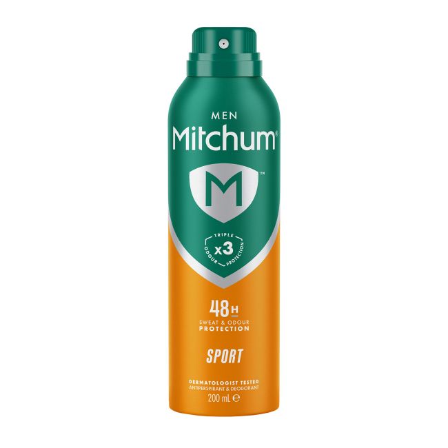 MITCHUM MEN SPORT 48H purškiamasis antiperspirantas dezodorantas, 200 ml